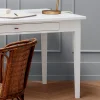 Oliver Furniture Extra Tischbeinset 74 cm für Tisch mit Lederband Weiß Discount