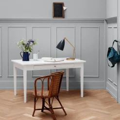 Oliver Furniture Extra Tischbeinset 74 cm für Tisch mit Lederband Weiß Discount