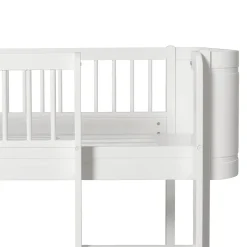 Oliver Furniture halbhohes Hochbett Wood Mini+ Weiß Hot