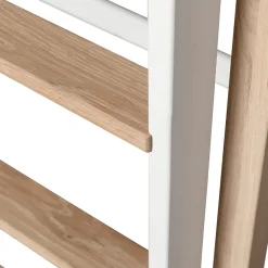Oliver Furniture halbhohes Hochbett Wood Mini+ Weiß/Eiche Sale