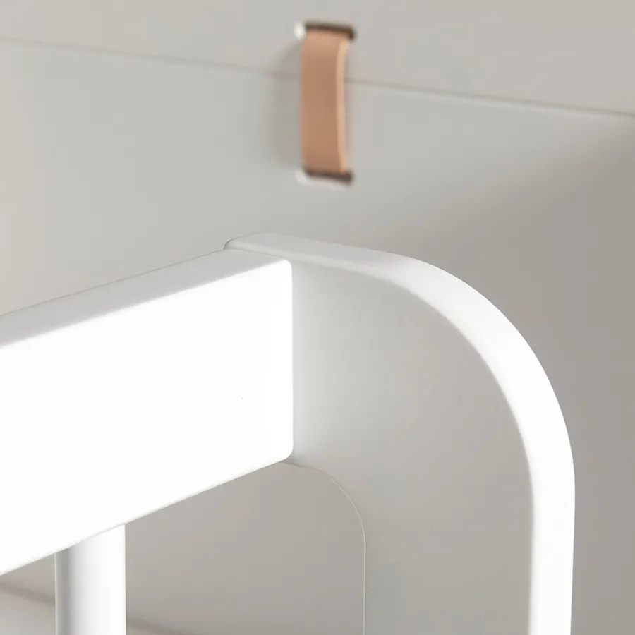 Oliver Furniture halbhohes Hochbett Wood Mini+ Weiß Hot