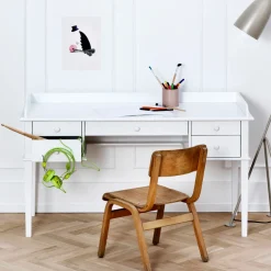 Oliver Furniture Junior Schreibtisch Seaside Weiß H62cm - Sofort Lieferbar! Discount