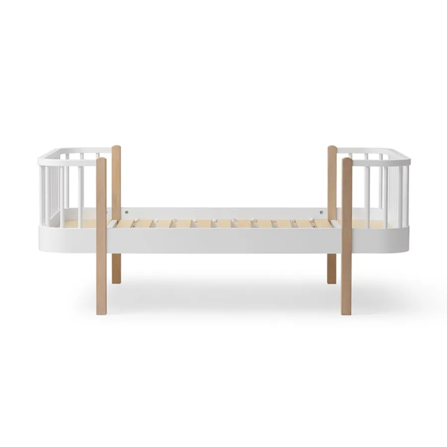Oliver Furniture Junior- und Kinderbett Wood Original Weiß/Eiche New