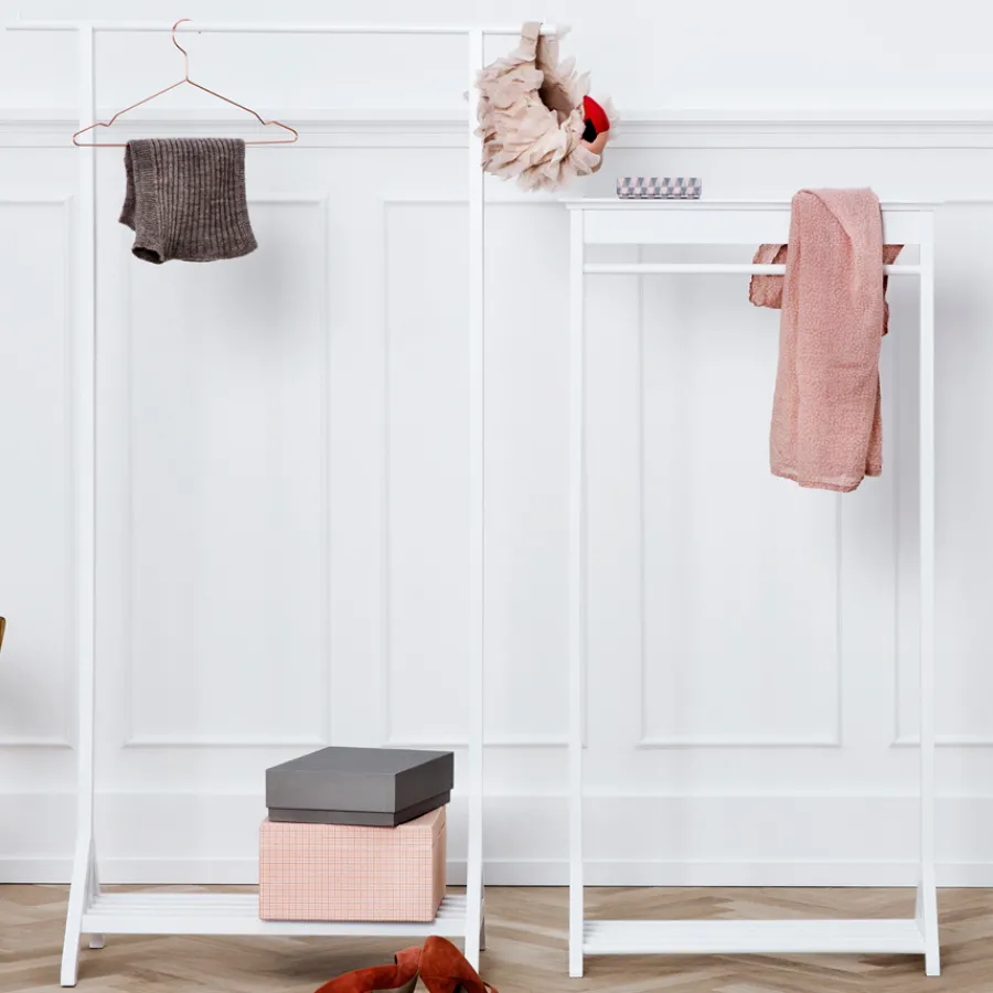 Oliver Furniture Kleiderständer Groß Weiß New