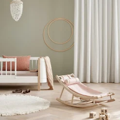Oliver Furniture Kleinkindwippe Wood Eiche/Rosa Outlet