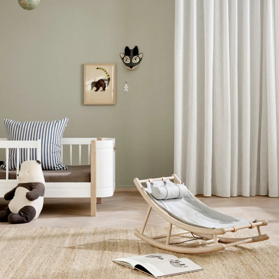 Oliver Furniture Kleinkindwippe Wood Eiche/Grau Hot