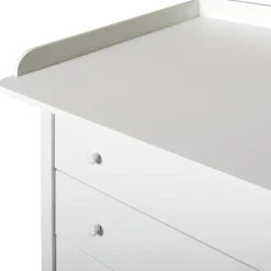 Oliver Furniture Seaside Wickelkommode 4 Schubladen Weiß Clearance