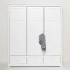 Oliver Furniture 3-türiger Kleiderschrank Weiß Hoch - Sofort Lieferbar! Sale