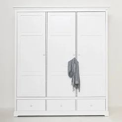 Oliver Furniture 3-türiger Kleiderschrank Weiß Hoch - Sofort Lieferbar! Sale