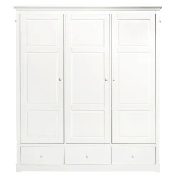 Oliver Furniture 3-türiger Kleiderschrank Weiß Hoch - Sofort Lieferbar! Sale