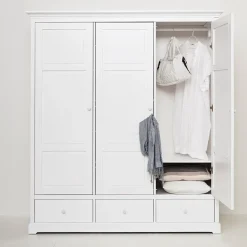 Oliver Furniture 3-türiger Kleiderschrank Weiß Hoch - Sofort Lieferbar! Sale