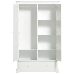Oliver Furniture 2-türiger Kleiderschrank Weiß Hoch New
