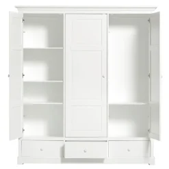 Oliver Furniture 3-türiger Kleiderschrank Weiß Hoch - Sofort Lieferbar! Sale