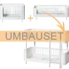 Oliver Furniture Umbauset Wood Mini+ Basic und Geschwisterset zum halbhohen Etagenbett Weiß Discount