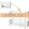 Oliver Furniture Umbauset Wood Mini+ Basic zum halbhohen Etagenbett Weiß Fashion