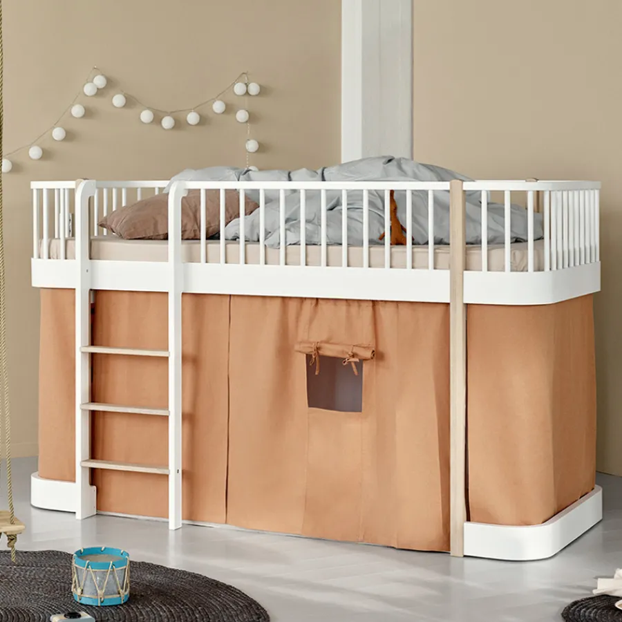 Oliver Furniture Vorhang für halbhohes Hochbett Wood Original Karamell 138 cm Discount