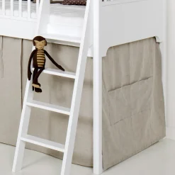 Oliver Furniture Vorhang für halbhohes Hochbett Seaside (160-200cm)/Etagenbett Natur Sale