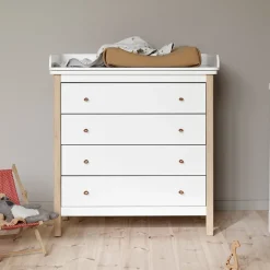 Oliver Furniture Wickelkommode Wood 4 Schubladen New