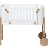 Oliver Furniture Wood Beistellbett inkl. Umbauset zur Bank Weiß/Eiche Online