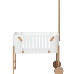 Oliver Furniture Wood Beistellbett inkl. Umbauset zur Bank Weiß/Eiche Online