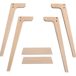 Oliver Furniture Wood Extra Tischbeinset Schreibtisch 66 cm New