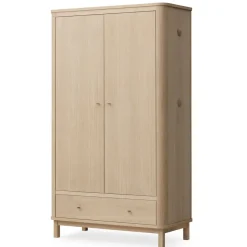 Oliver Furniture Wood Kleiderschrank 2-türig Eiche New