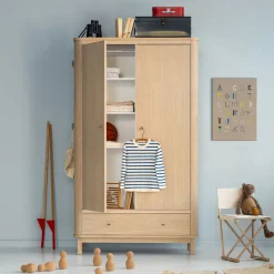 Oliver Furniture Wood Kleiderschrank 2-türig Eiche New