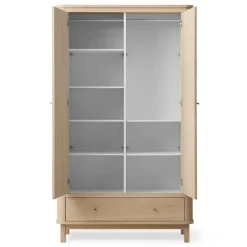 Oliver Furniture Wood Kleiderschrank 2-türig Eiche New