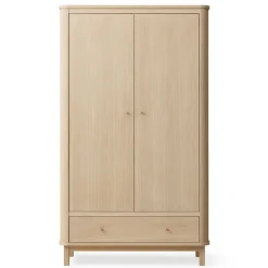 Oliver Furniture Wood Kleiderschrank 2-türig Eiche New