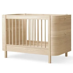 Oliver Furniture Wood Mini+ Baby- und Kinderbett inkl. Umbauset Juniorbett Eiche Clearance