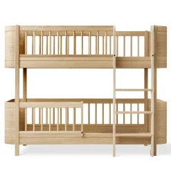 Oliver Furniture Wood Mini+ halbhohes Etagenbett Eiche Discount