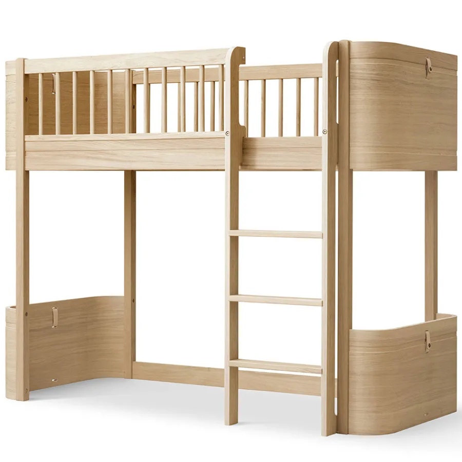 Oliver Furniture Wood Mini+ halbhohes Hochbett Eiche Outlet