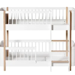 Oliver Furniture Wood Mini+ halbhohes Etagenbett Weiß/Eiche Online
