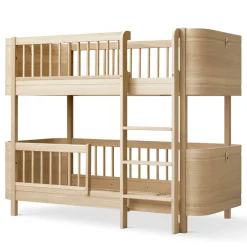 Oliver Furniture Wood Mini+ halbhohes Etagenbett Eiche Discount