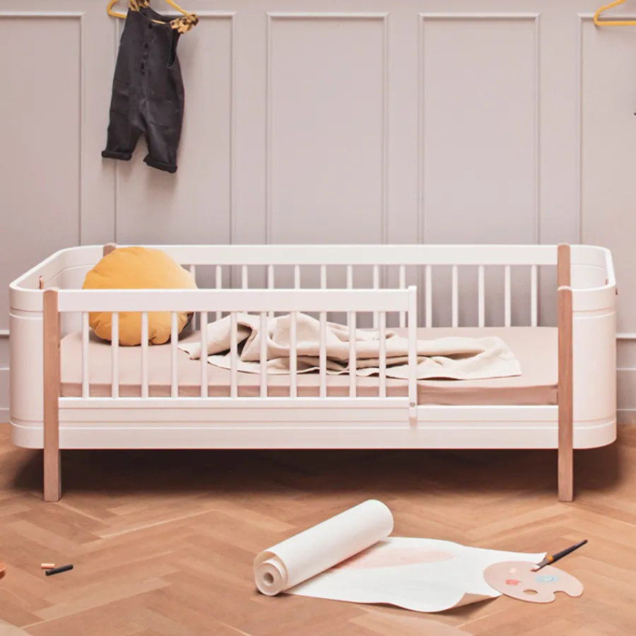 Oliver Furniture Wood Mini+ Juniorbett Weiß/Eiche New