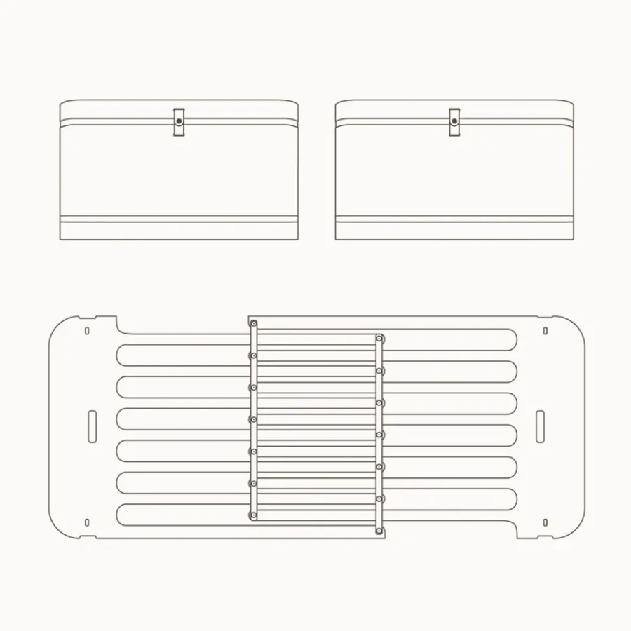 Oliver Furniture Wood Mini+ Geschwisterset - Ergänzung für Mini+ Basic Hot