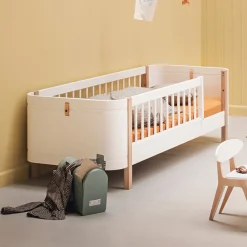 Oliver Furniture Wood Mini+ Juniorbett Weiß/Eiche New