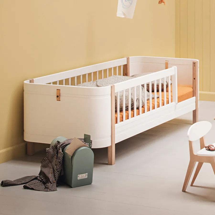 Oliver Furniture Wood Mini+ Juniorbett Weiß/Eiche New