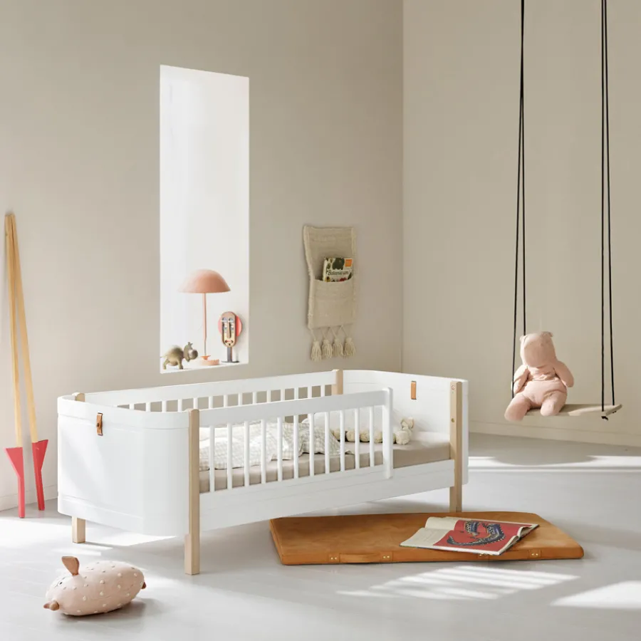 Oliver Furniture Wood Mini+ Juniorbett Weiß/Eiche New