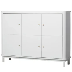 Oliver Furniture Wood Multi-Schrank 3 Türig Weiß Outlet