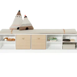 Oliver Furniture Wood Stand-Regal 5 x 1 Horizontal mit Sockel Outlet