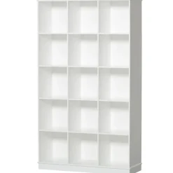 Oliver Furniture Wood Stand-Regal 3 x 5 Vertikal mit Sockel Fashion