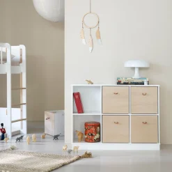 Oliver Furniture Wood Stand-Regal 3 x 2 Horizontal mit Sockel Fashion