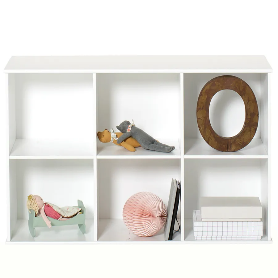 Oliver Furniture Wood Wand-Regal 3 x 2 Horizontal Fashion