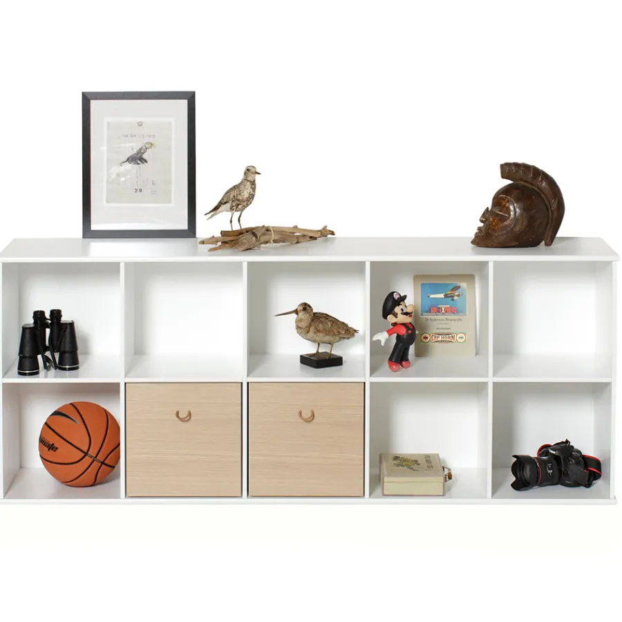 Oliver Furniture Wood Wand-Regal 5 x 2 Horizontal Clearance