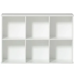 Oliver Furniture Wood Wand-Regal 3 x 2 Horizontal Fashion