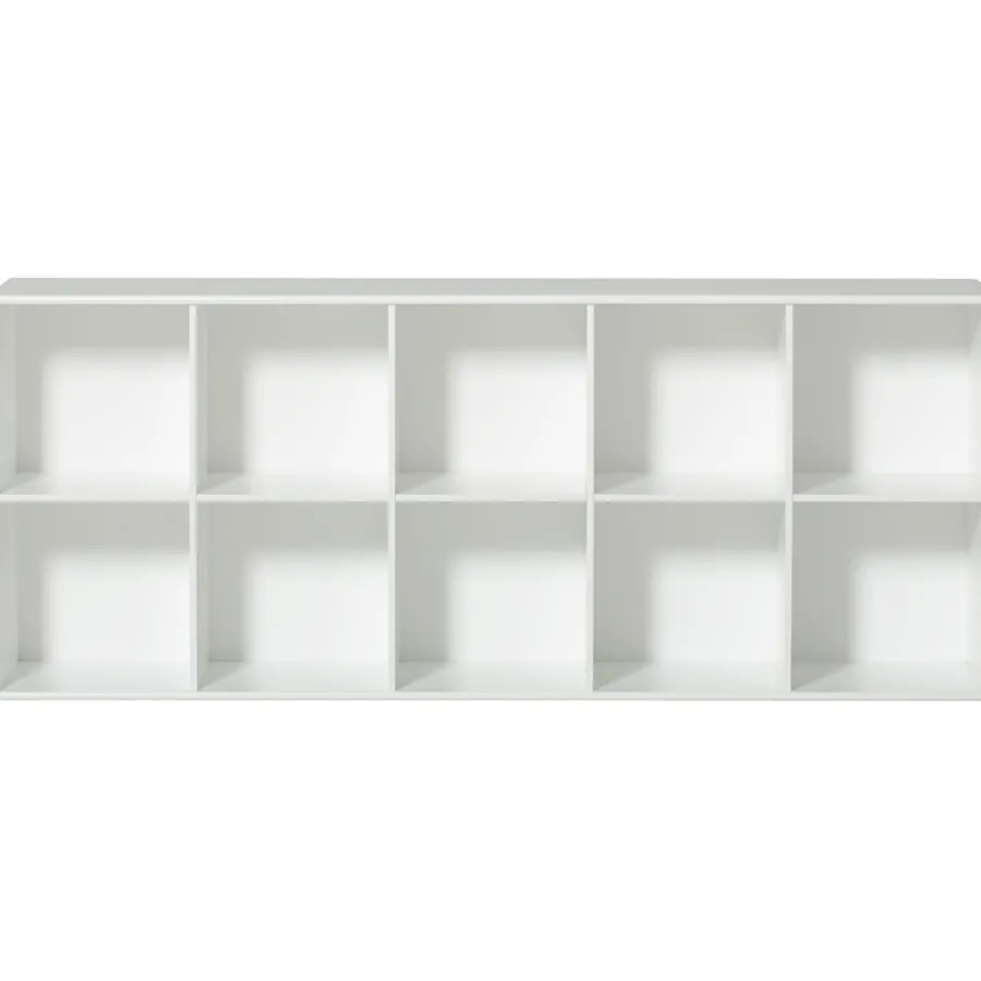 Oliver Furniture Wood Wand-Regal 5 x 2 Horizontal Clearance