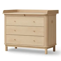 Oliver Furniture Wood Wickelkommode 3 Schubladen Eiche Fashion