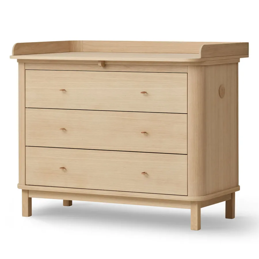 Oliver Furniture Wood Wickelplatte Eiche Best
