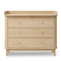 Oliver Furniture Wood Wickelkommode 3 Schubladen Eiche Fashion